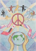 和平海报(关于世界和平的海报图片)