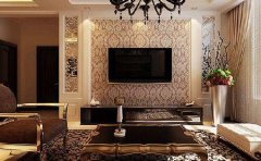 客厅电视墙装修设计(2020年流行的电视背景墙)