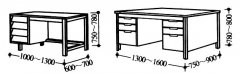 书桌设计图纸及尺寸(书桌设计图片大全)