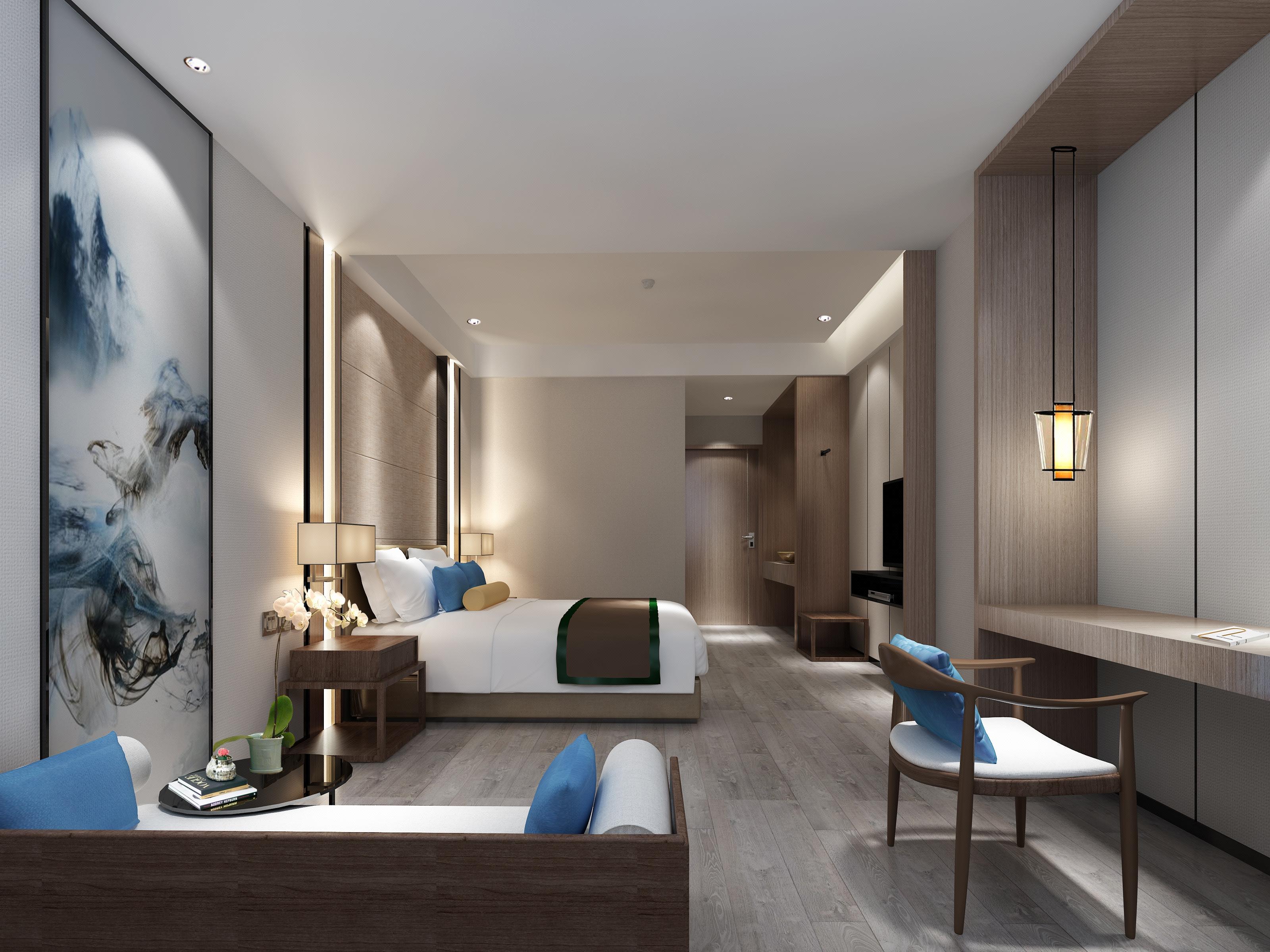 新中式酒店|空间|室内设计|lchmagsie - 原创作品 - 站酷 (ZCOOL)