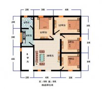 房屋设计图(房子平面设计图)
