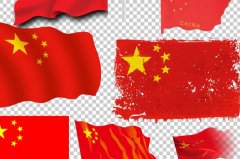 唯美中国国旗壁纸(中国红旗壁纸图片)