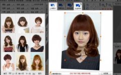 头型设计女生发型软件(2021流行中发发型图片女)