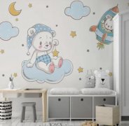 儿童房手绘墙(室内手绘儿童房)